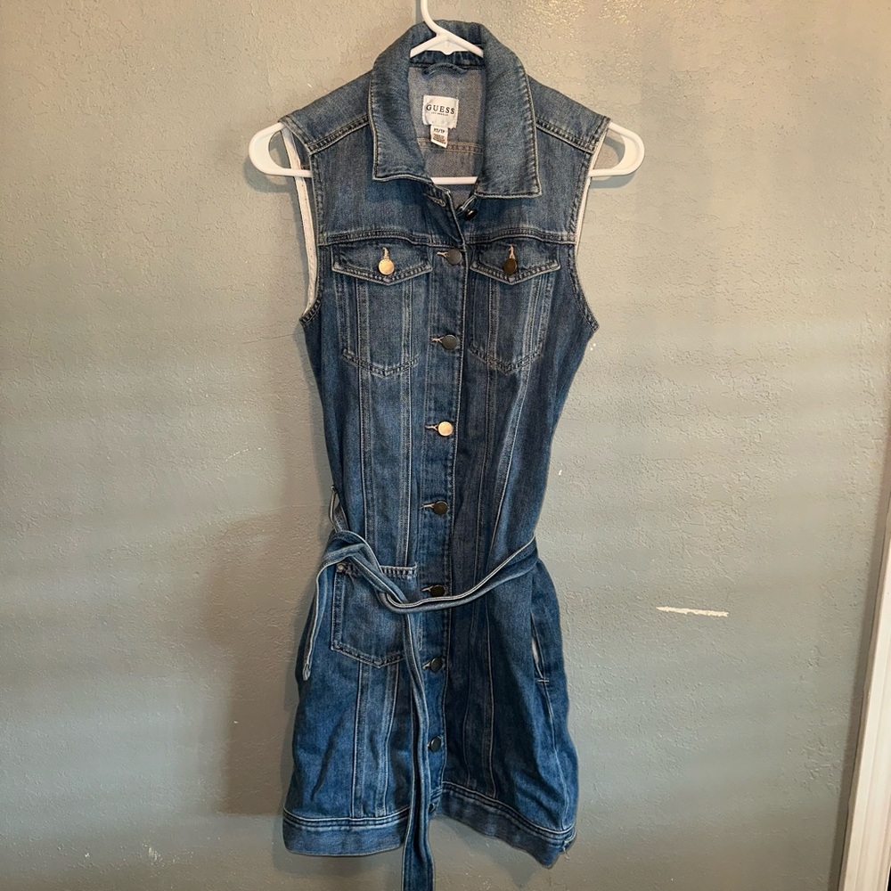 Guess Los Angeles denim dress